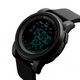 Skmei 1469 Calorie Stappenteller Countdown Waterdicht Lichtgevend Sport Digitaal Horloge Herenhorloge