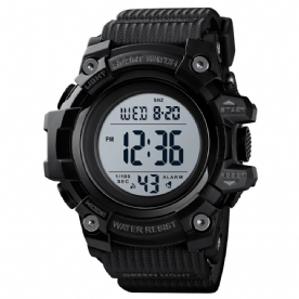 Skmei 1552 Sport Herenhorloge Waterdicht Lichtgevende Datum Weekweergave Stopwatch Countdown Outdoor Digitaal Horloge