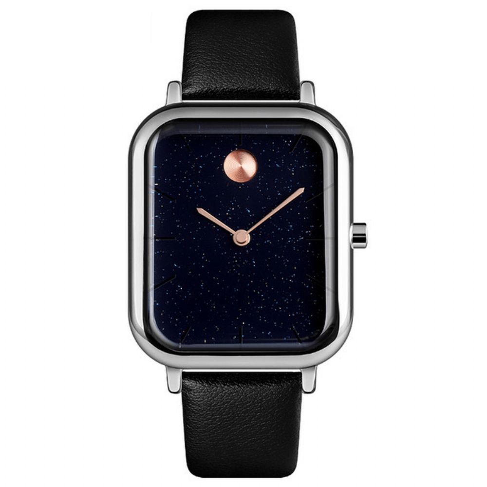 Skmei 9187 Starry Sky Design Casual Stijl Waterdicht Milanese Heren Polshorloge Quartz Horloge