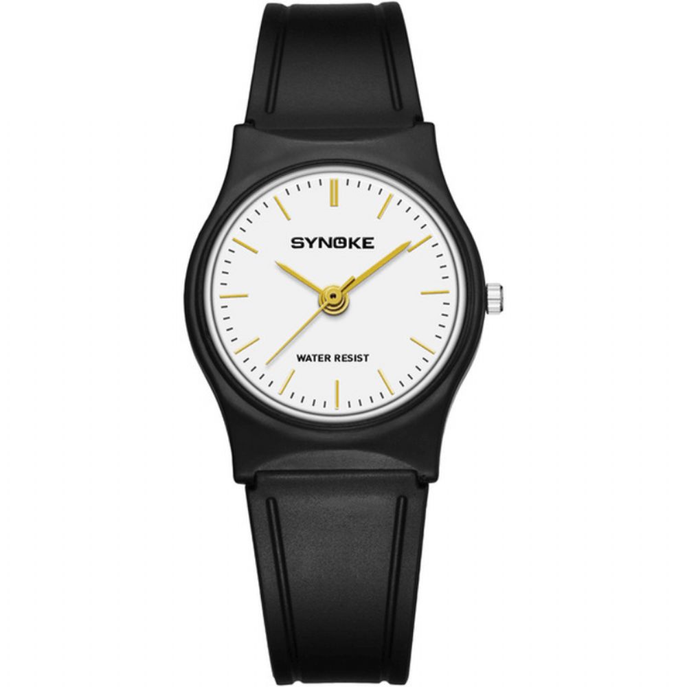 Synoke 9018 Eenvoudig Ontwerp Casual Stijl Ultradunne Waterdichte Mode Herenhorloge Quartz Horloge