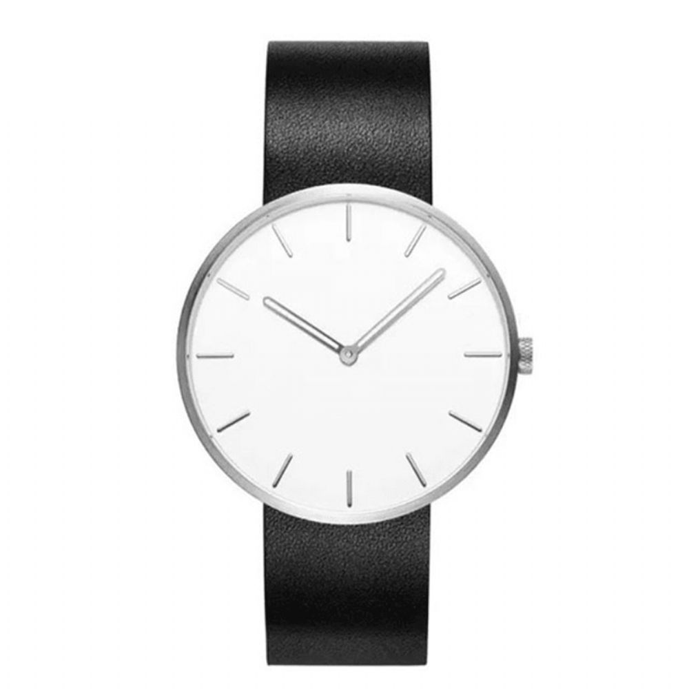 Twentyseventeen Qingpai W001Q Elegante Casual Stijl Lichtgevende Pointers 3Atm Waterdicht Man Vrouw Koppels Quartz Horloge