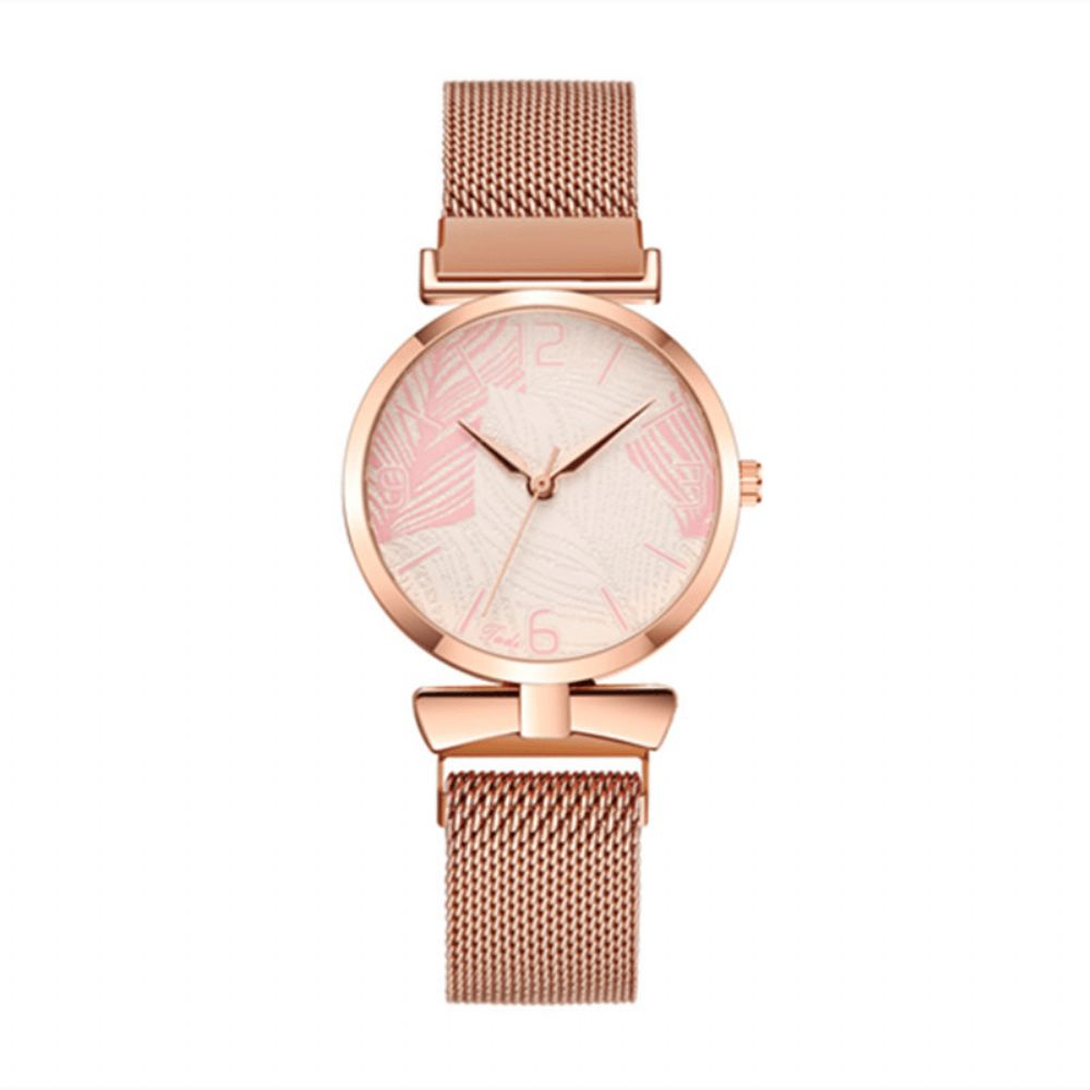 Wedergeboorte 440 Casual Stijl Dames Polshorloge Modieus Volledig Stalen Quartz Horloge