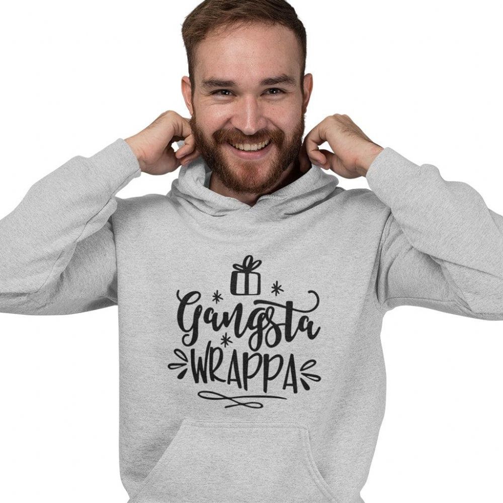 Gangsta Wrappa Unisex Hoodie Van Sponsfleece