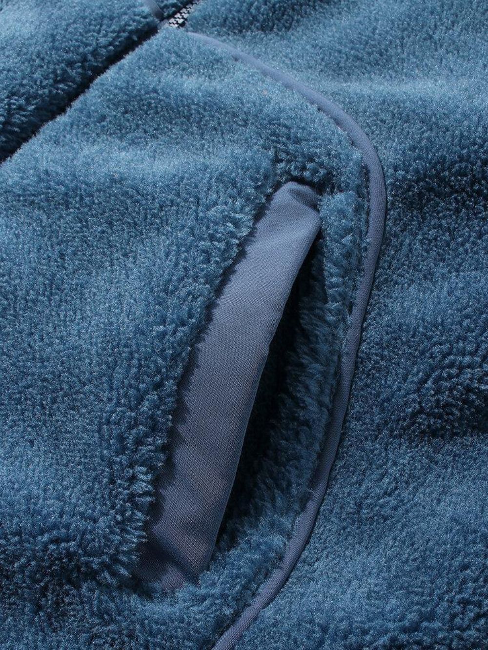 Warme Fleece Jassen Met Lange Mouwen Heren Met Borduursel