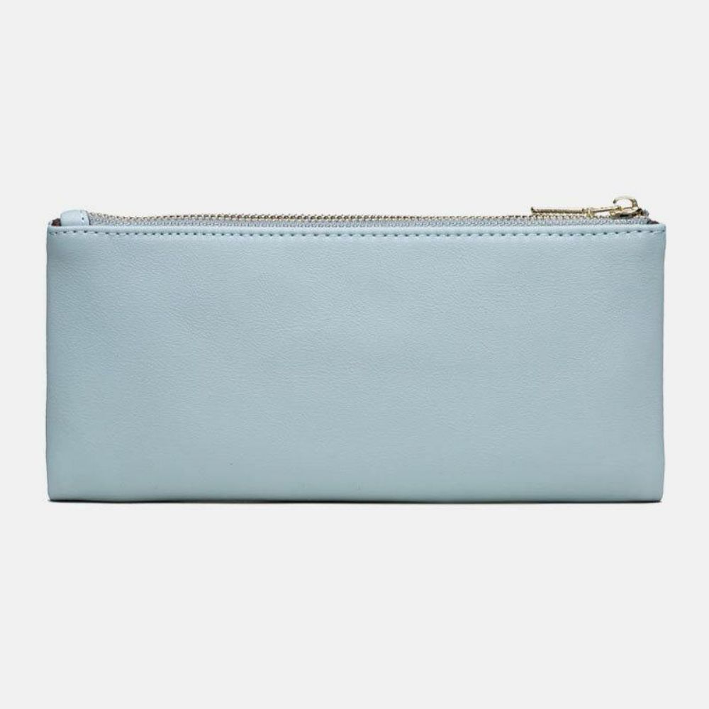 Dames 13 Kaartsleuven Bifold Bloem Bedrukte Lange Portemonnee Clutches Tas