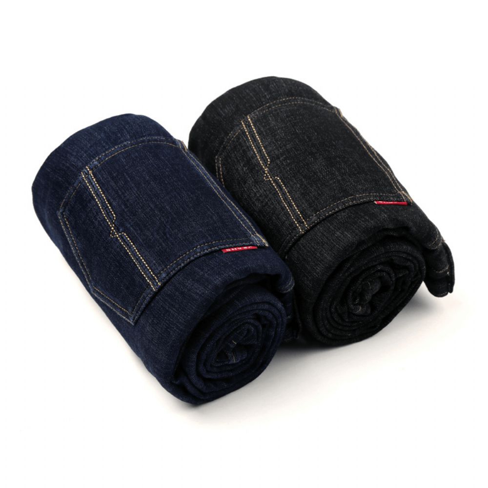 Dikke Warme Fluwelen Denim Broek