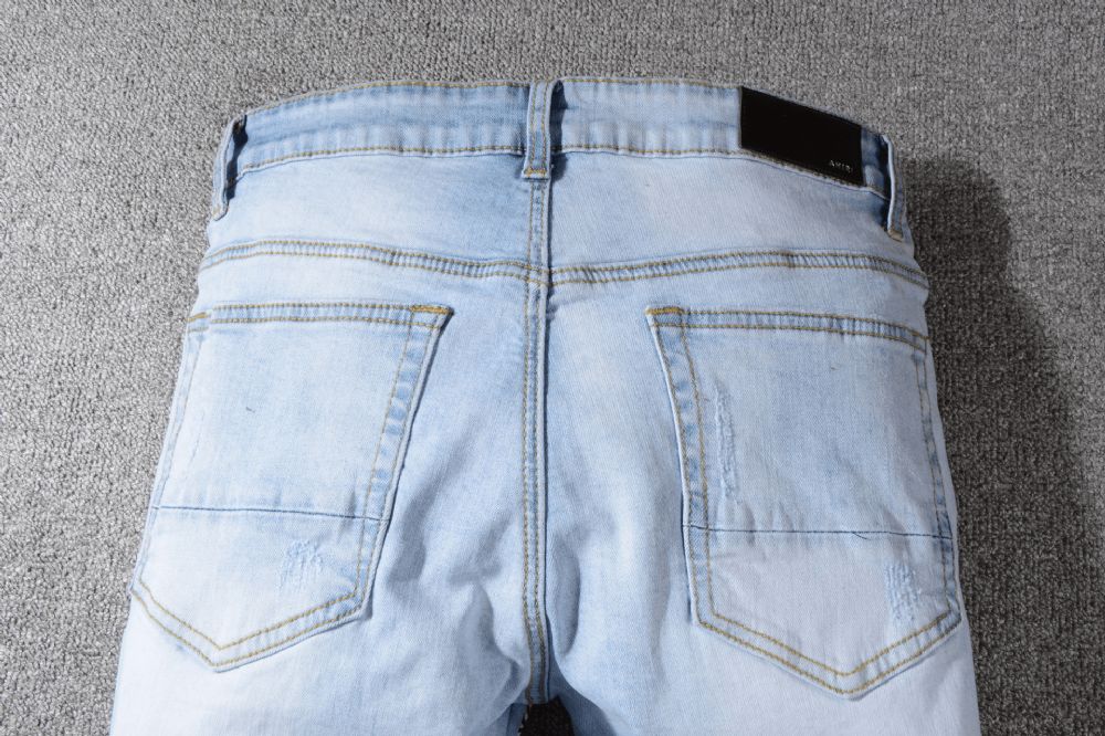 Patch Patch Gescheurde Jeans