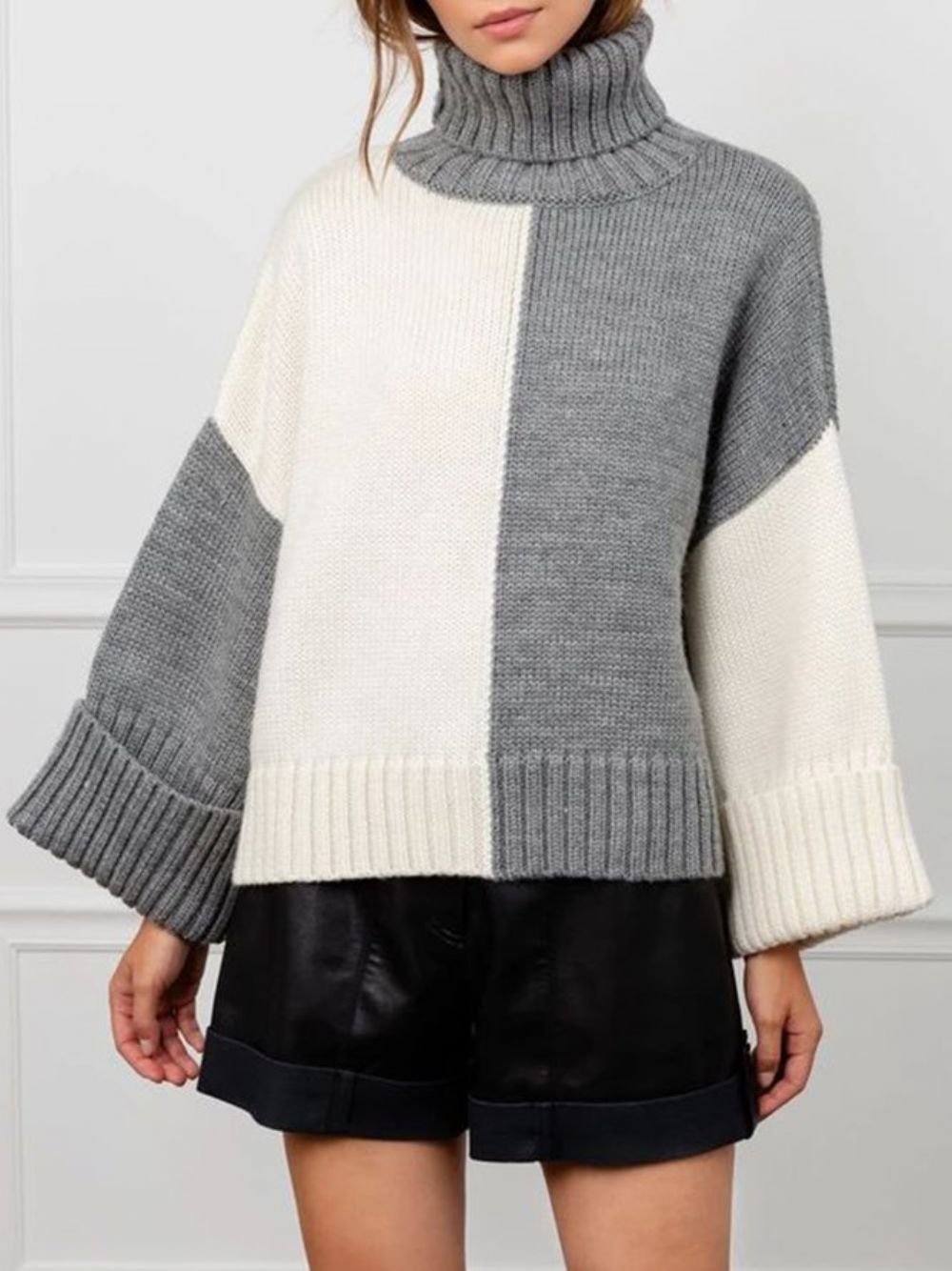 Daily Urban-Sweater Met Lange Mouwen Regular Fit Color Block