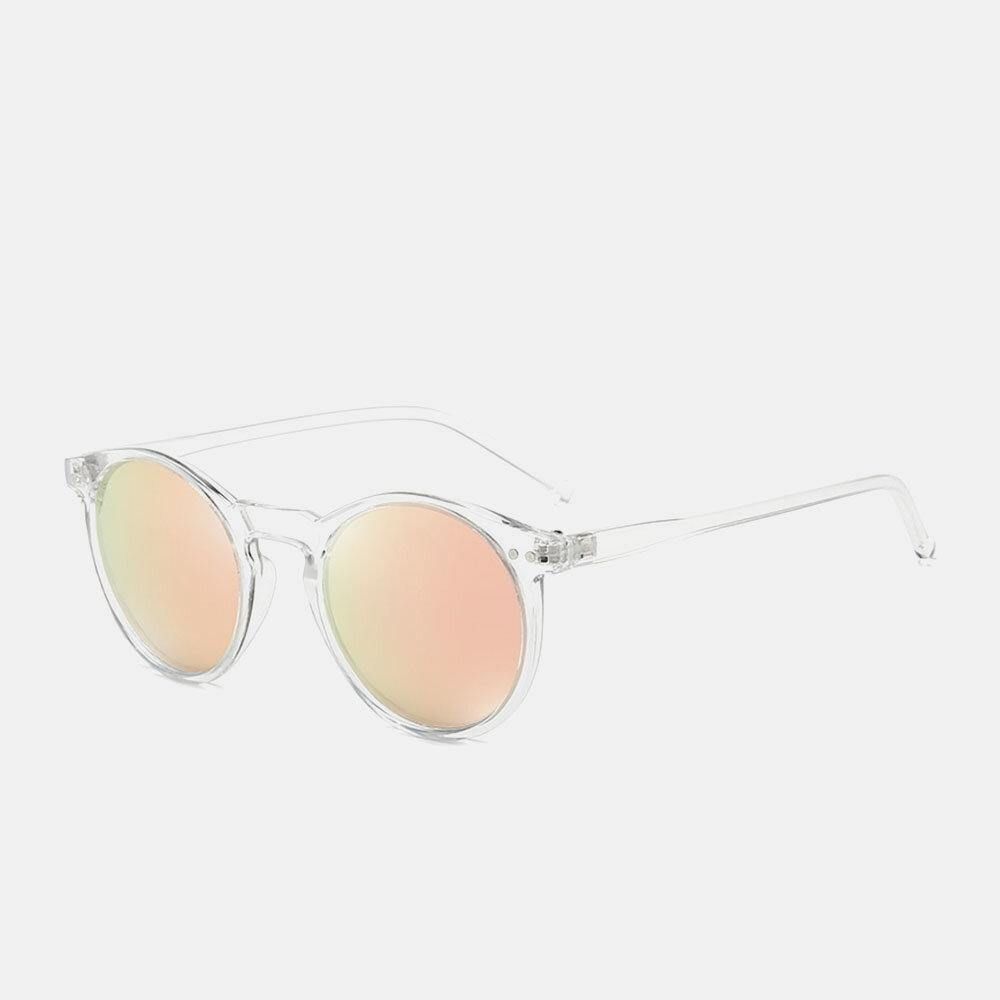 Unisex Gradient Lens Transparant Full Frame Gepolariseerde Uv-Bescherming Gecoate Zonnebril