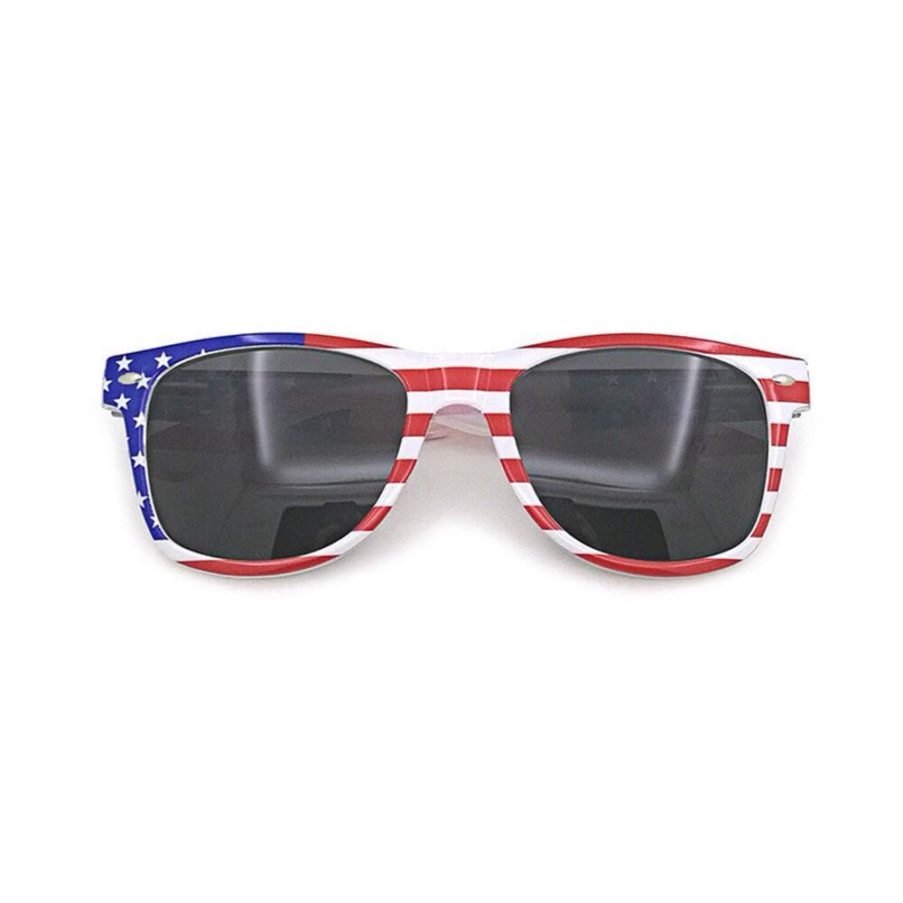 Unisex Patriottische Polarspex Gepolariseerde Jaren 80 Retro Trendy Stijlvolle Zonnebril