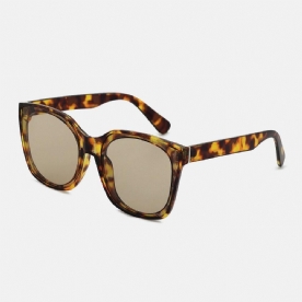 Unisex Tortoiseshell Ovaal Full Frame Casual Uv-Bescherming Gepolariseerde Zonnebril