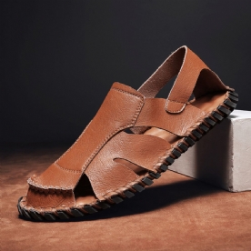 Heren Lichtgewicht Ademende Zachte Rij-Casual Sandalen