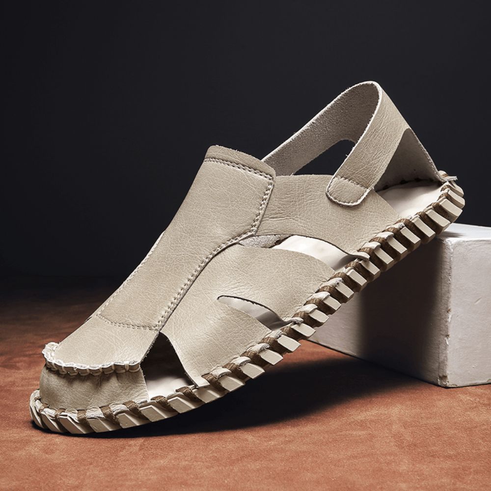 Heren Lichtgewicht Ademende Zachte Rij-Casual Sandalen