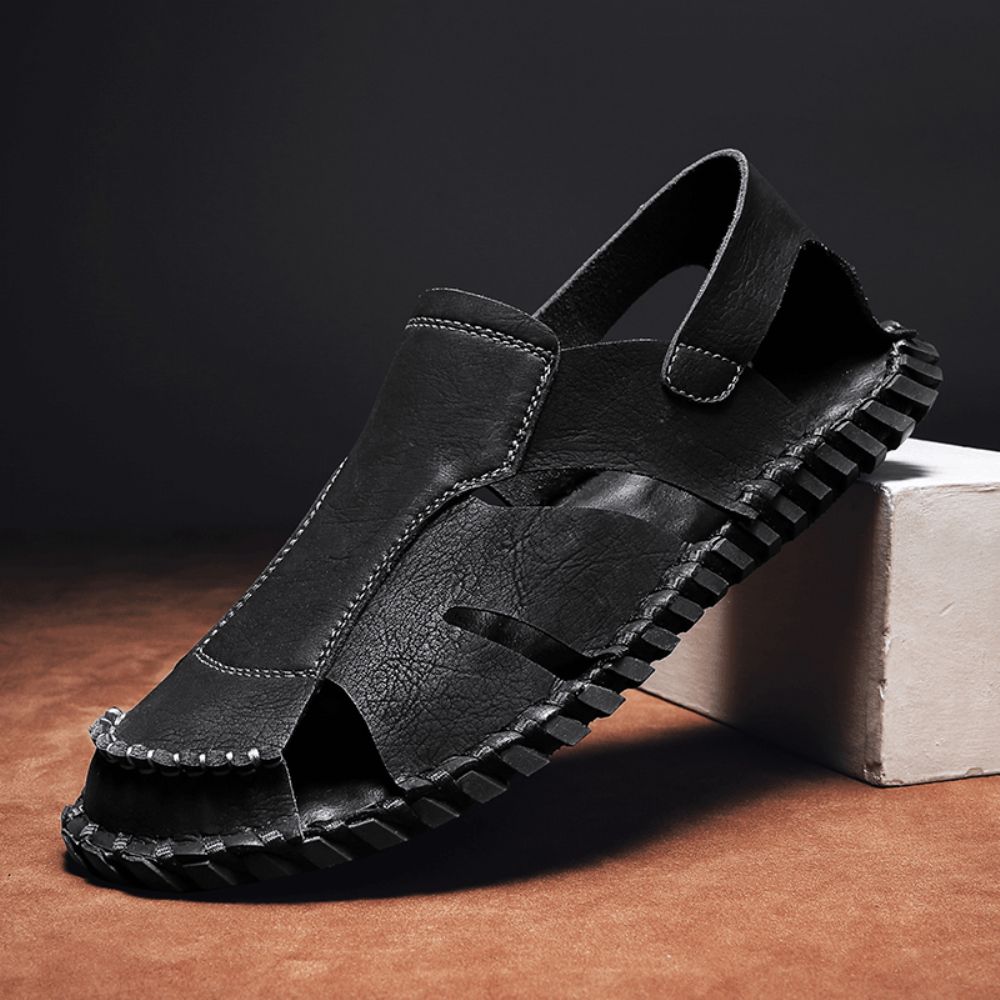 Heren Lichtgewicht Ademende Zachte Rij-Casual Sandalen