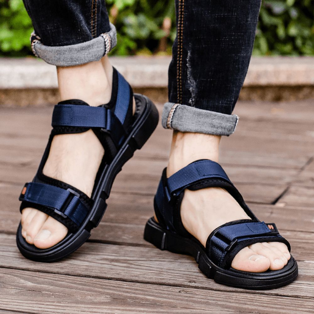 Heren Mesh Ademend Geopend Antislip Casual Outdoor Sandalen