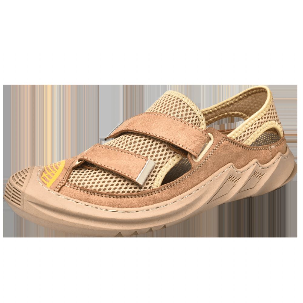 Heren Mesh Ademend Lichtgewicht Gesloten Teen Antislip Zachte Outdoor Zomersport Sandalen