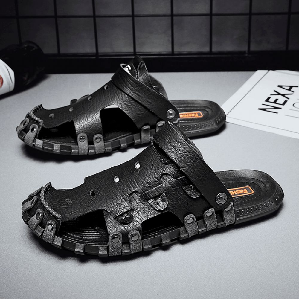 Heren Microvezel Twee-Weg Lichtgewicht Antislip Casual Sandalen