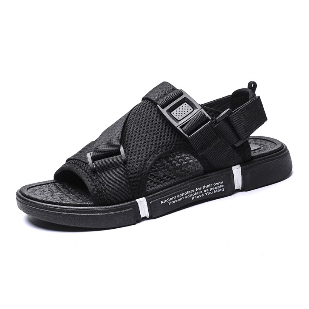 Heren Tweerichtings Ademende Geopende Antislip Casual Strandsandalen