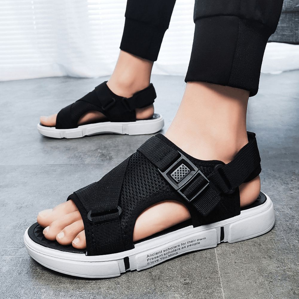 Heren Tweerichtings Ademende Geopende Antislip Casual Strandsandalen