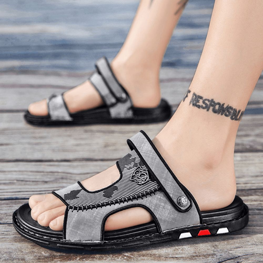 Heren Tweerichtings Antislip Lichtgewicht Casual Outdoor Sandalen