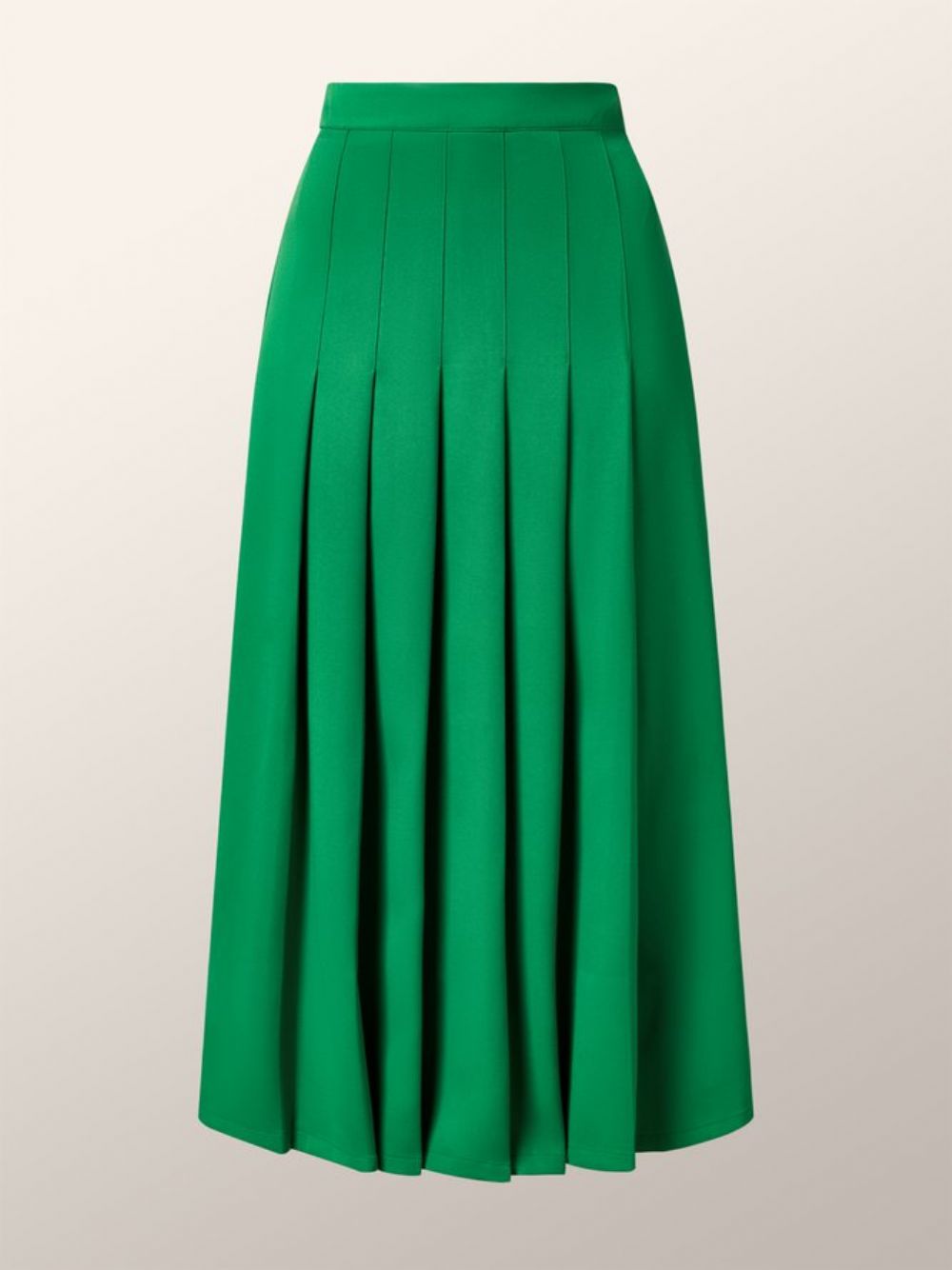 Daily Effen Groene Regular Fit Elegante Rok