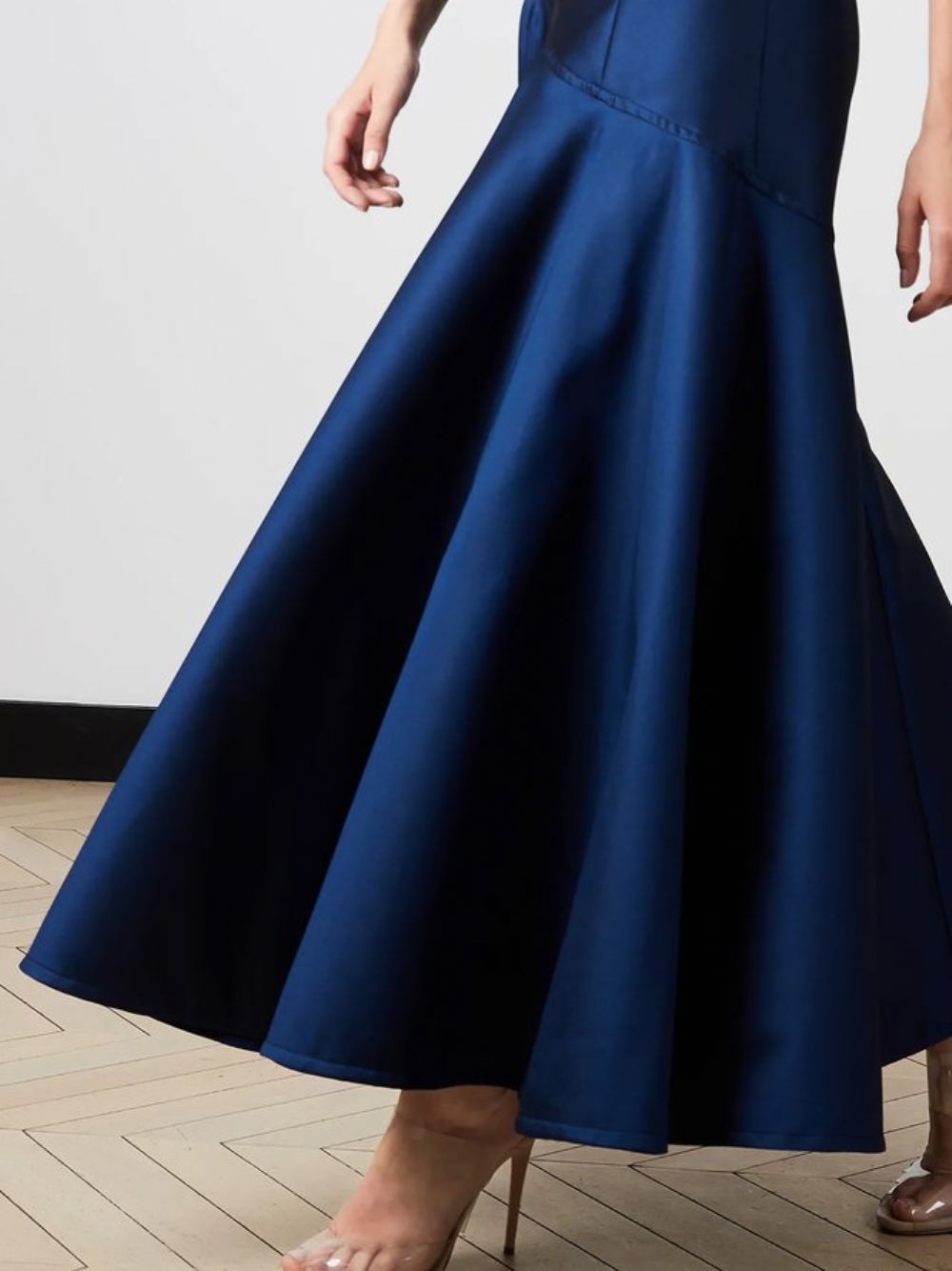 Elegante Effen Rok Met Normale Pasvorm