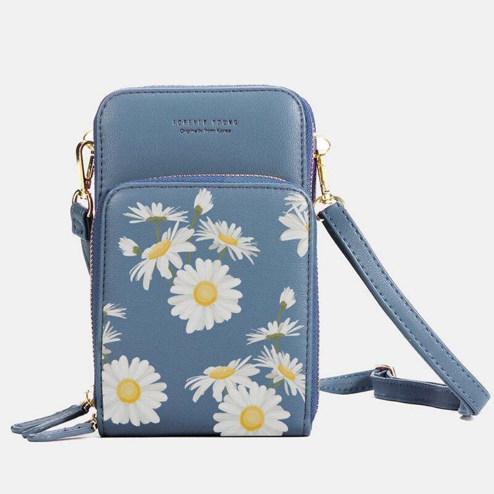 Dames Daisy Clutch Bag Kaarttas Telefoontas Crossbodytas