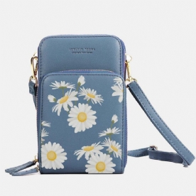 Dames Daisy Clutch Bag Kaarttas Telefoontas Crossbodytas