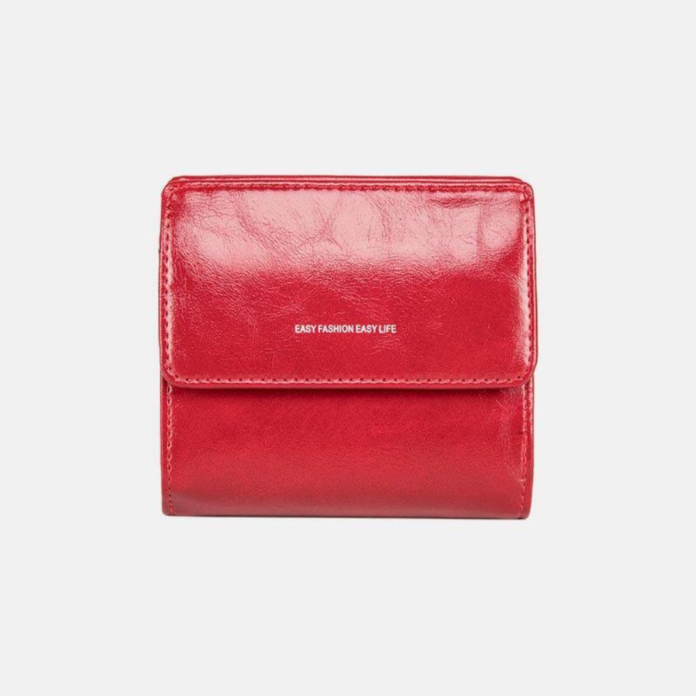 Dames Retro Mni Bifold Multi-Card Slot Kaarthouder Portemonnee