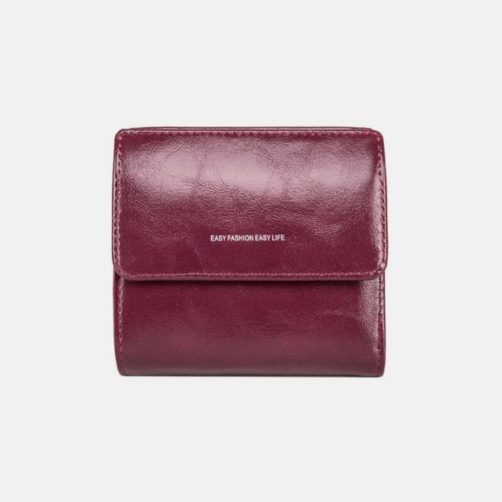 Dames Retro Mni Bifold Multi-Card Slot Kaarthouder Portemonnee