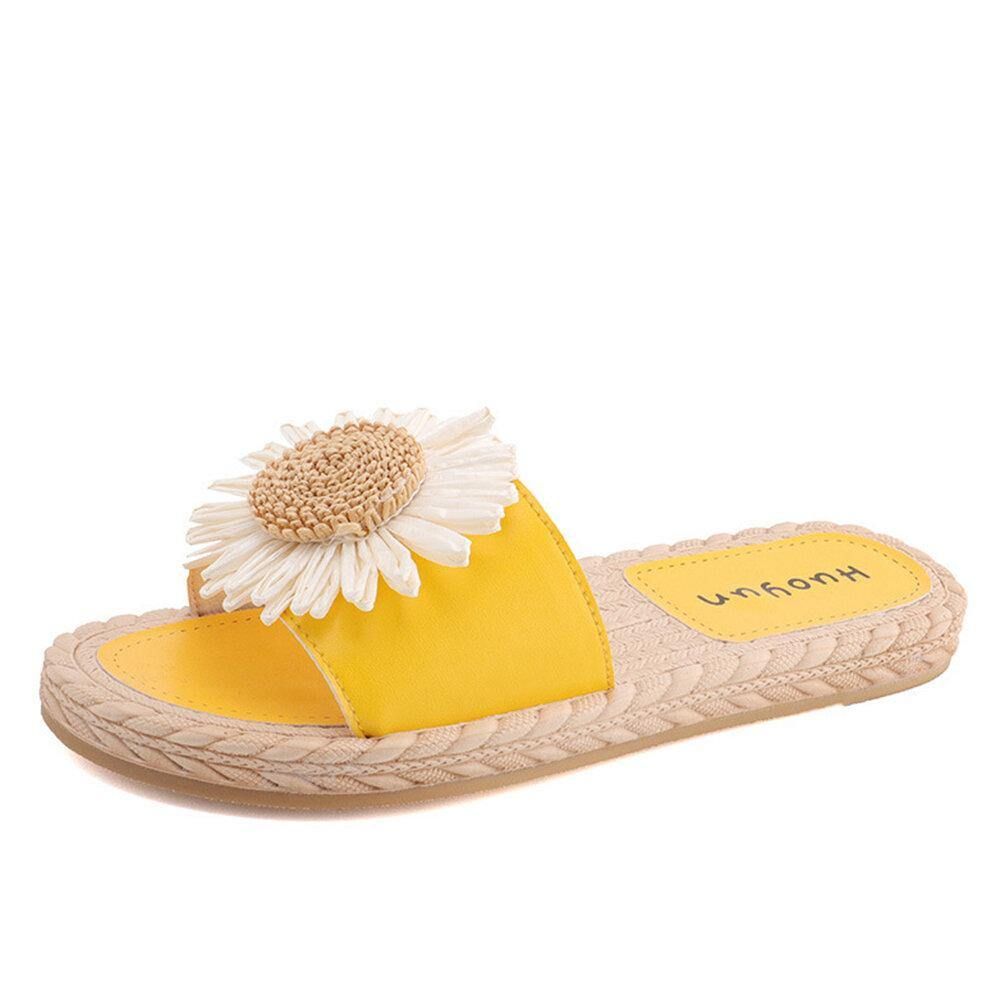 Dames Daisy Decor Draagbare Comfortabele Strandslippers Slippers