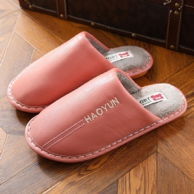 Dames Warme Voering Waterdichte Antislip Winter Indoor Slippers