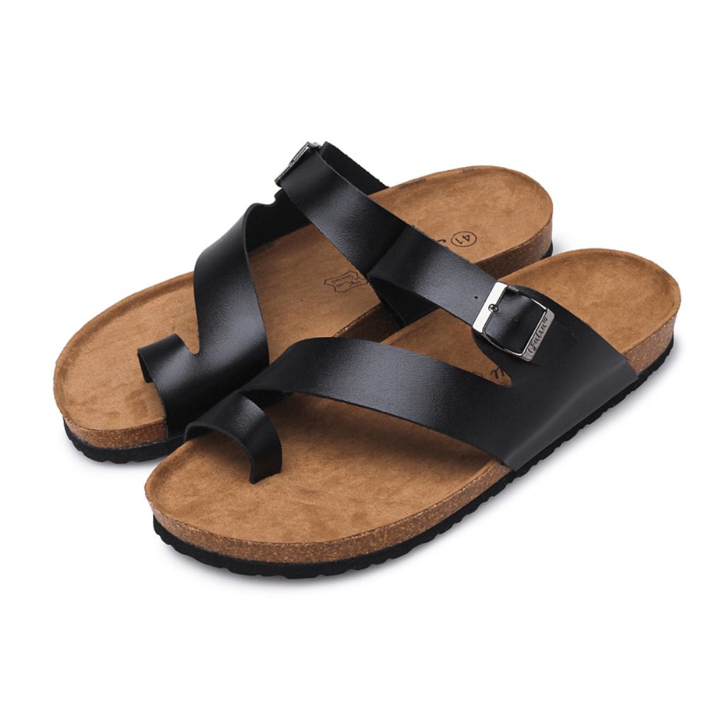 Heren Ademende Antislip Flip Zachte Zool Strand Casual Slippers