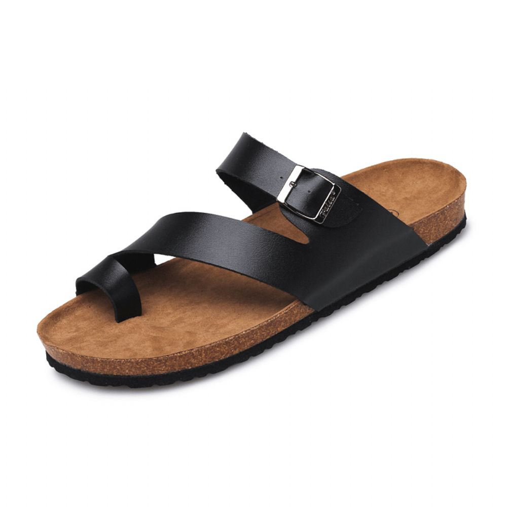 Heren Ademende Antislip Flip Zachte Zool Strand Casual Slippers