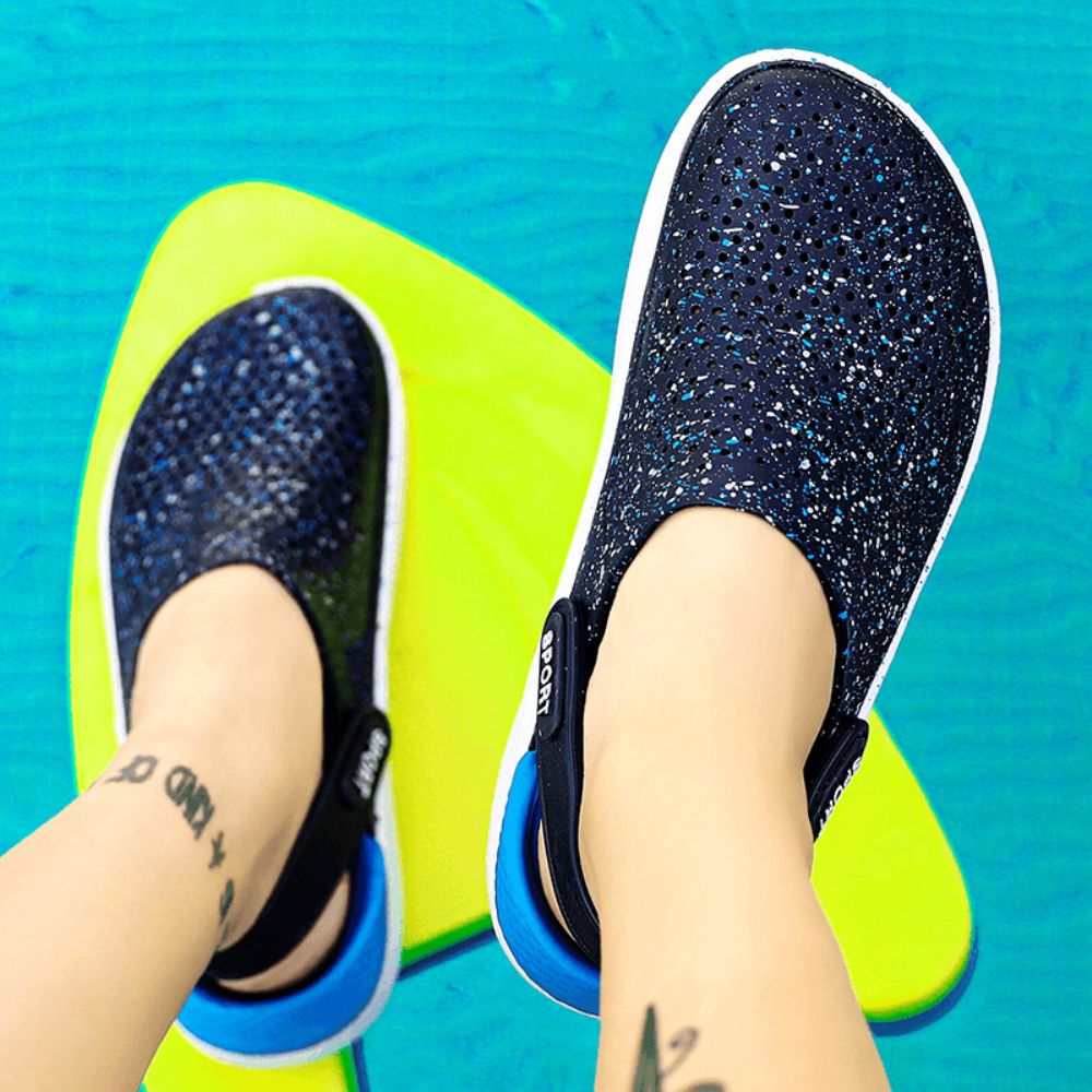 Heren Casual Starry Sky Decoration Outdoor Beach Home Sandalen Slippers