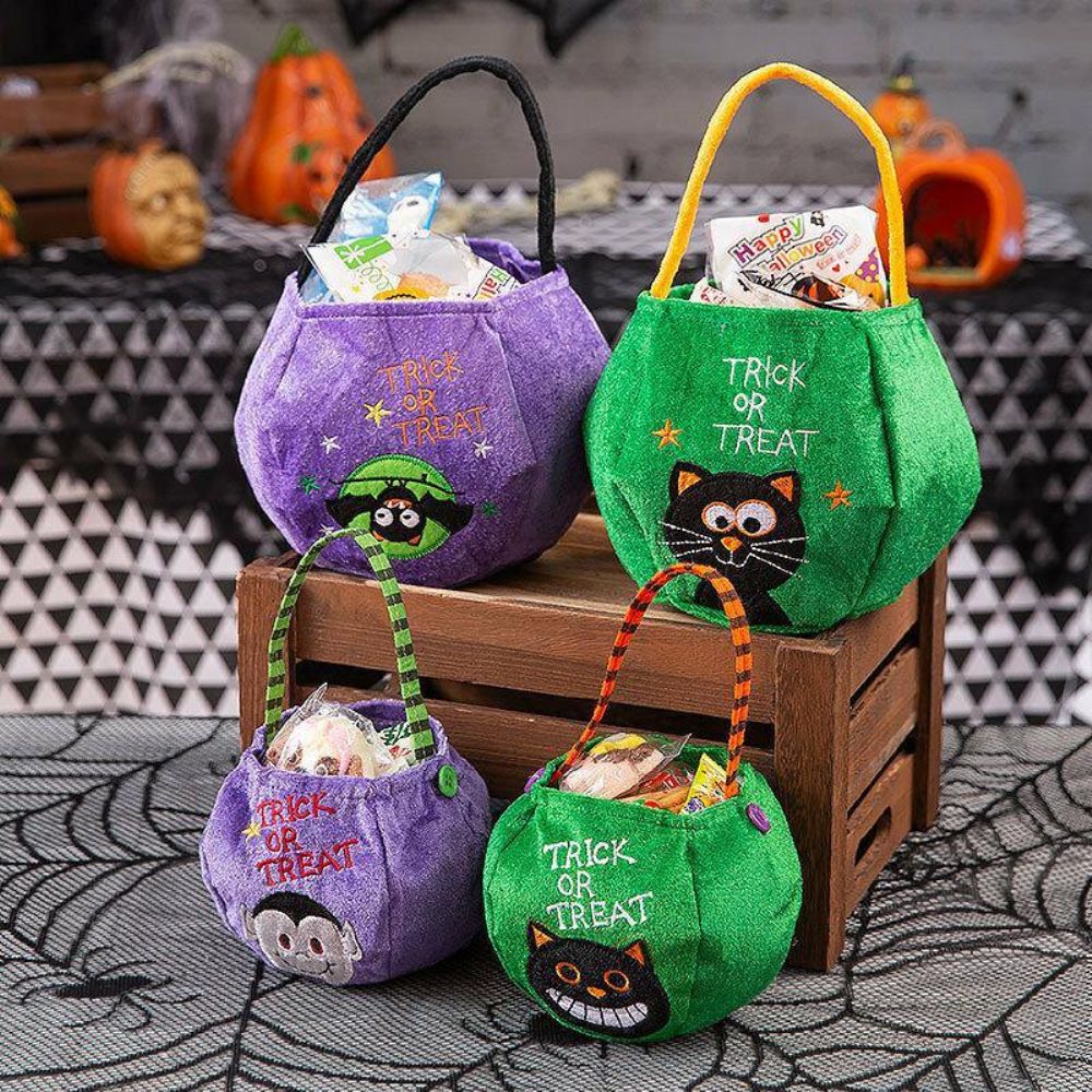 Kinderen Halloween-Stijlpatroon Casual Go Out Candy Sugar Draagtas Handtas