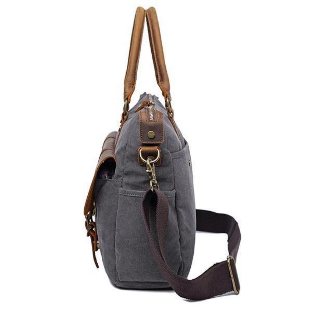 Mannen Outdoor Travel Handtas Vintage Crossbody Schoudertas Canvas Designer Tas