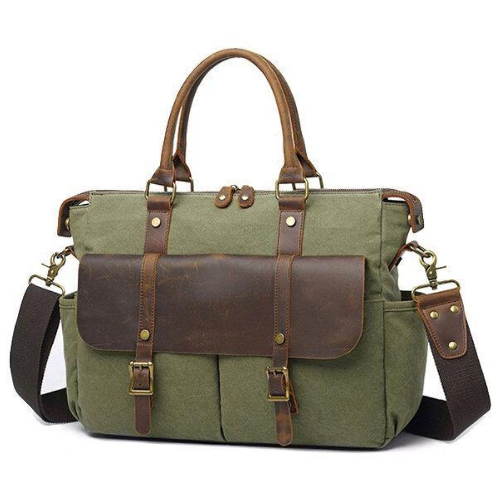 Mannen Outdoor Travel Handtas Vintage Crossbody Schoudertas Canvas Designer Tas