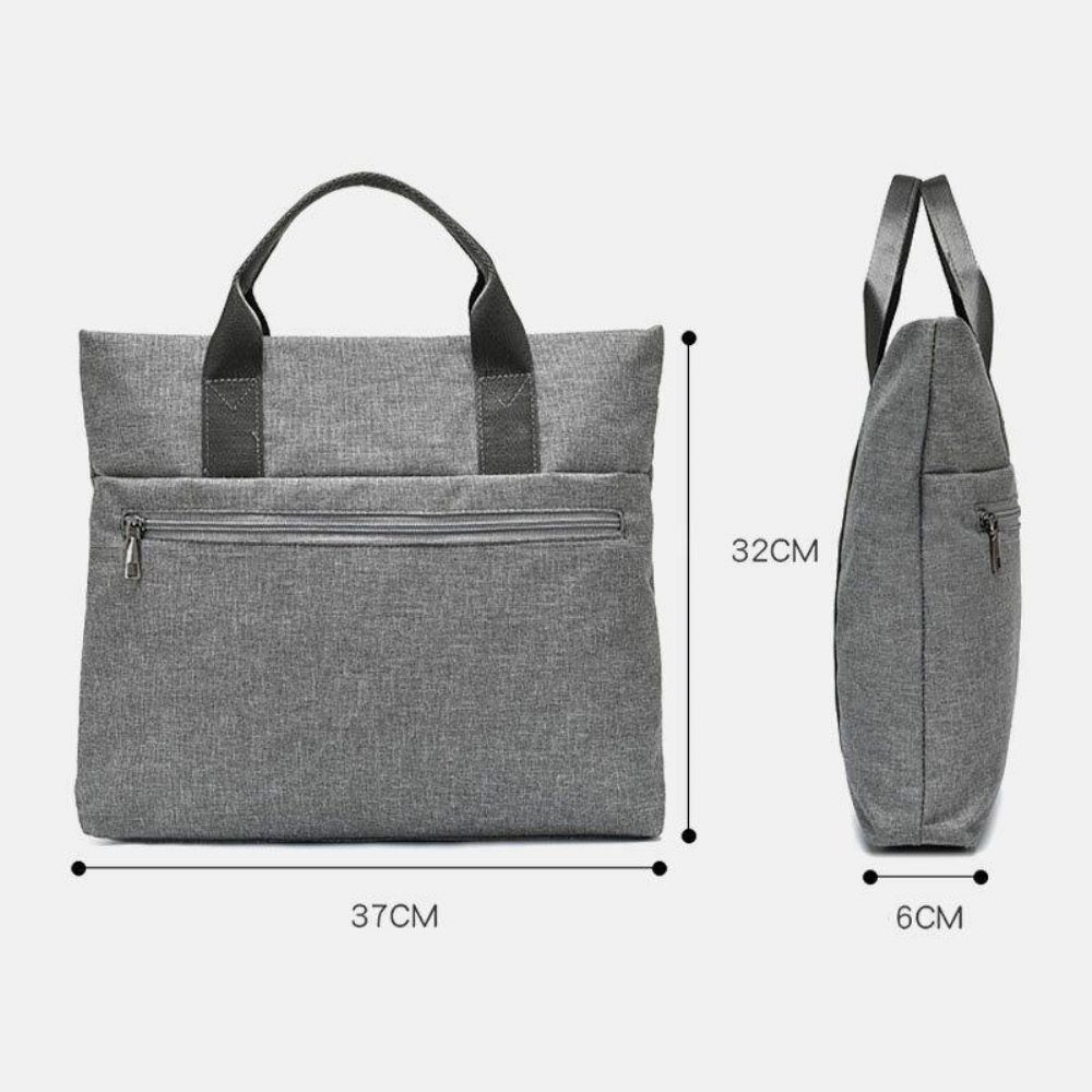 Mode Simpe Casual Hnadbag Zakelijke Tas Messenger Bag Heren Dames