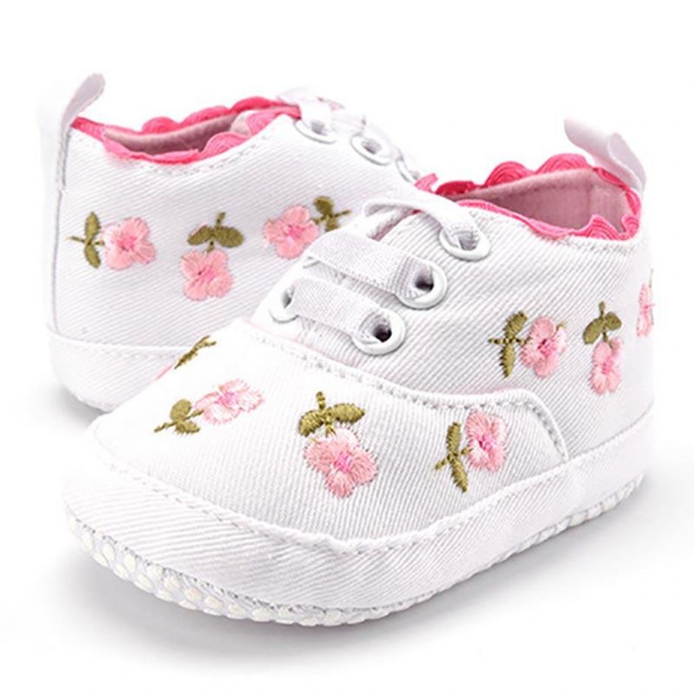 Bloemen Geborduurde Schoenen Meisjes