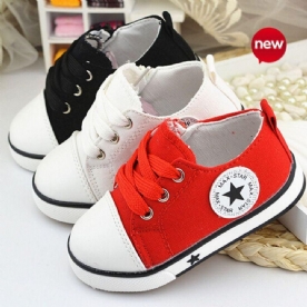 Casual Star-Sneakers Met Veters Baby'S