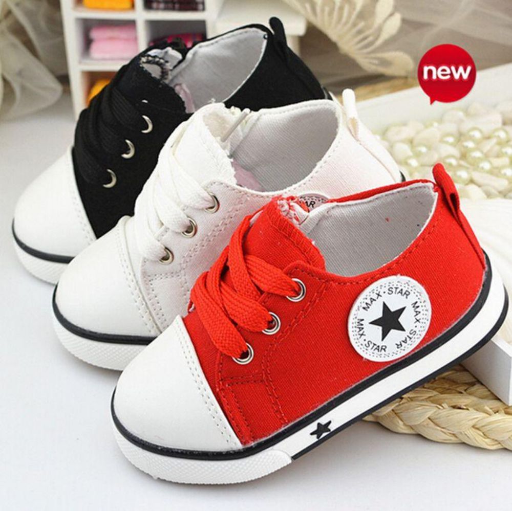 Casual Star-Sneakers Met Veters Baby'S