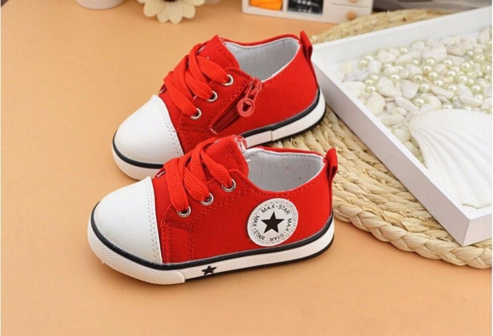 Casual Star-Sneakers Met Veters Baby'S