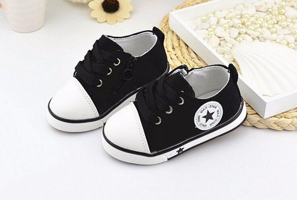 Casual Star-Sneakers Met Veters Baby'S