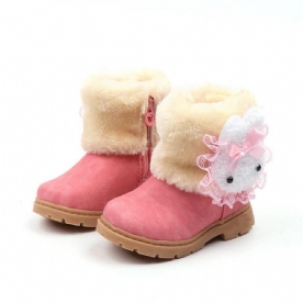 Kawaii Pluche Winterlaarzen Meisjes