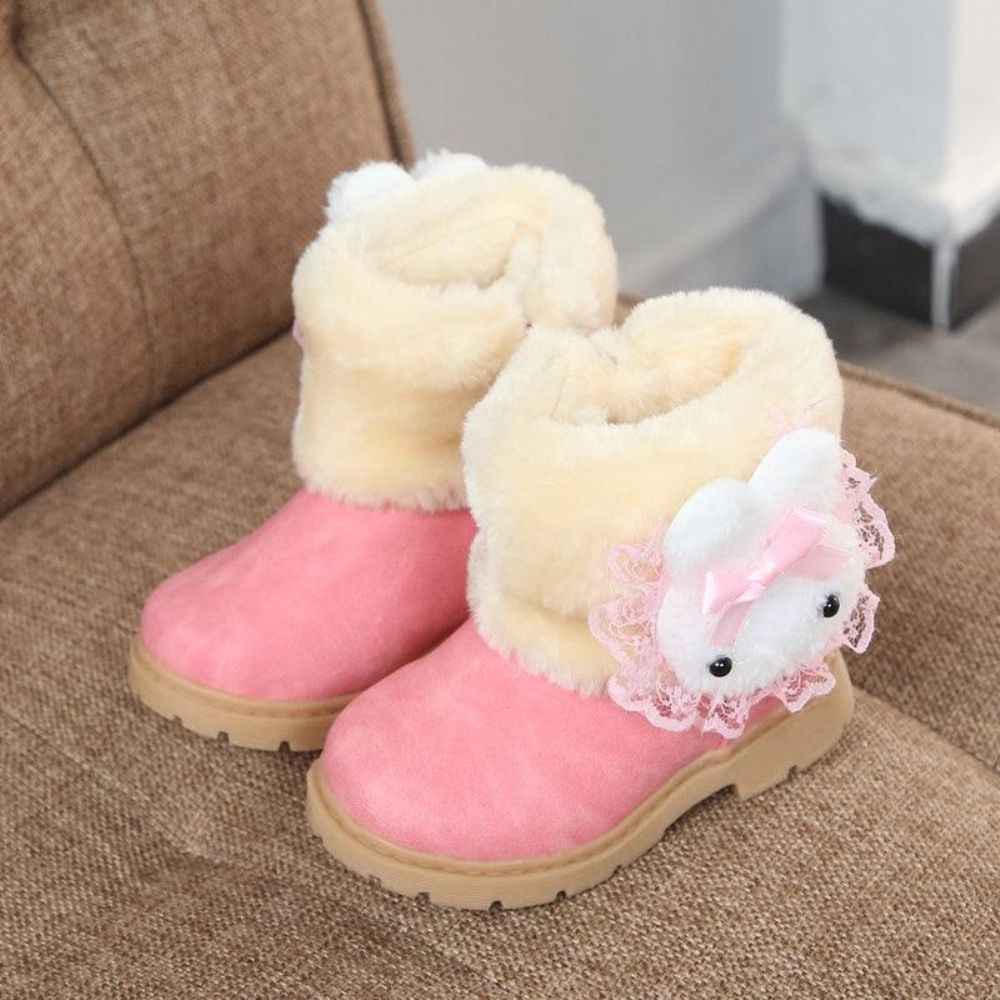 Kawaii Pluche Winterlaarzen Meisjes