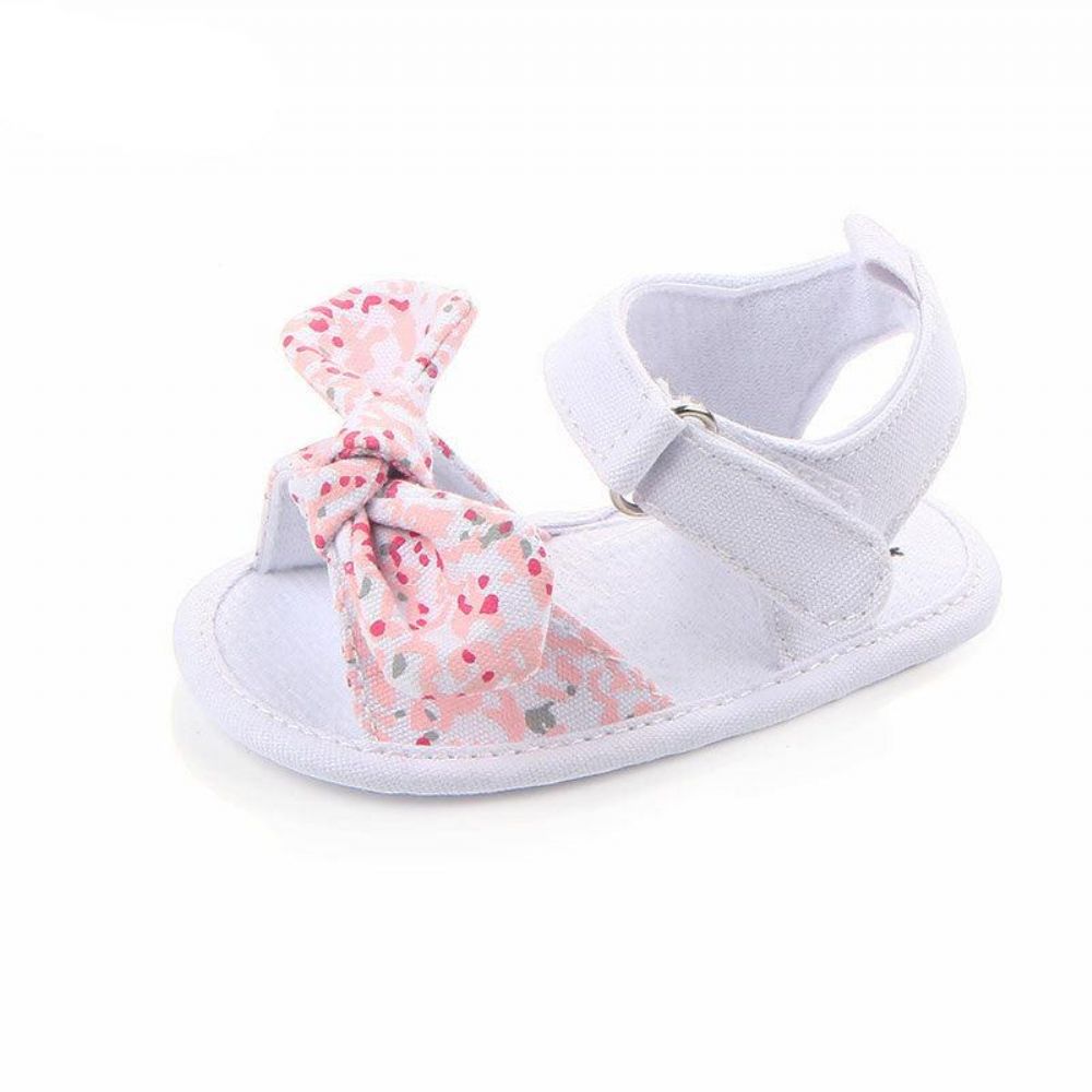 Sandalen Met Strik Knoop Mooie Babymeisjes