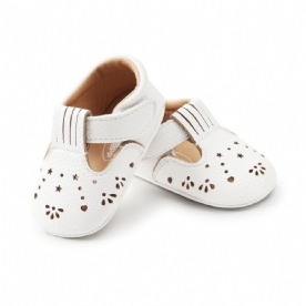 Schoenen Babymeisjes In Wit Roze