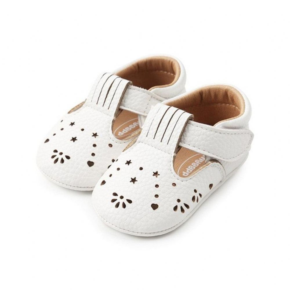 Schoenen Babymeisjes In Wit Roze