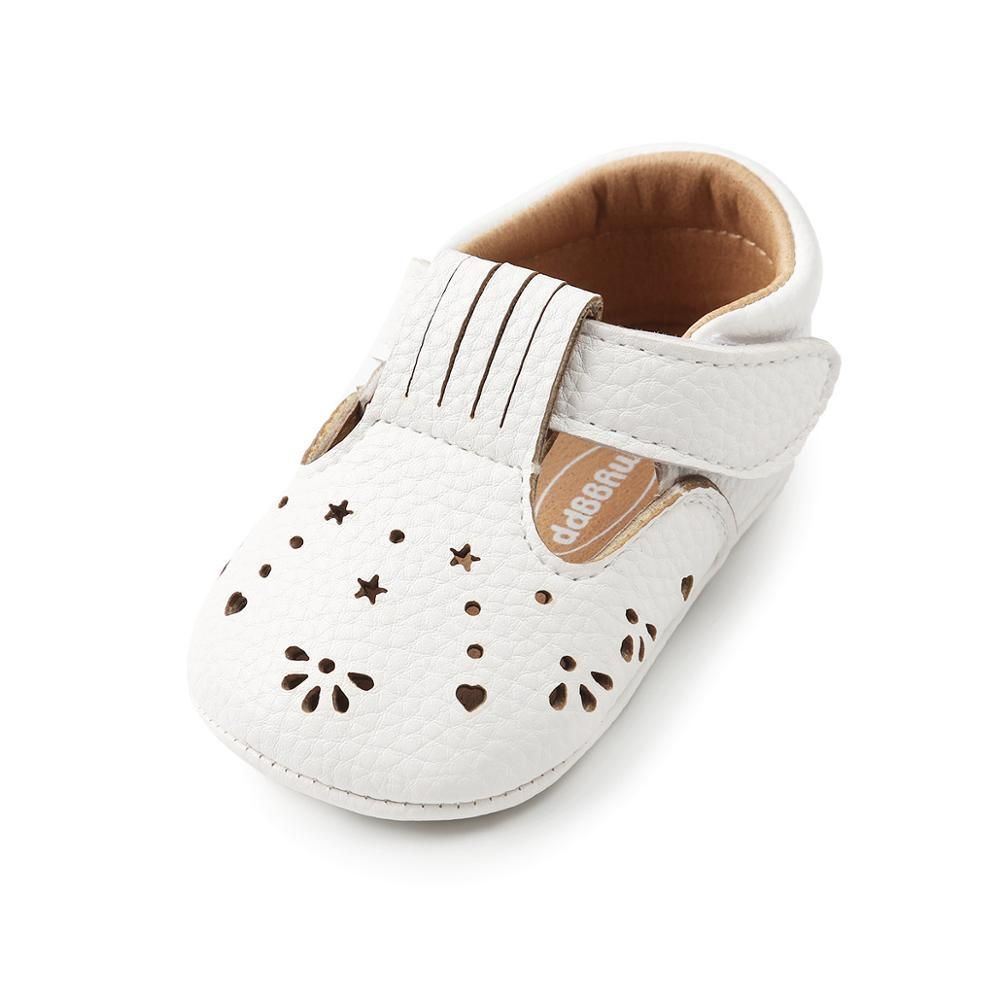 Schoenen Babymeisjes In Wit Roze